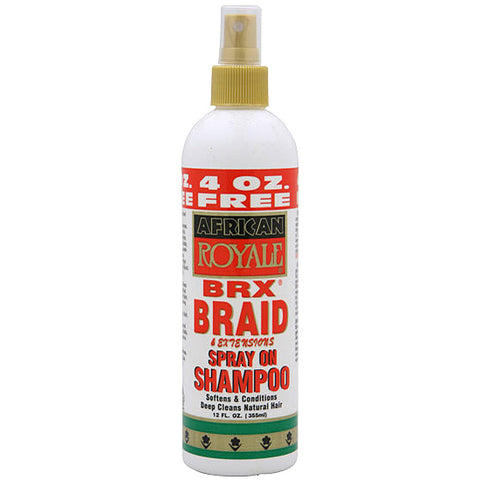 African Royale BRX Braid Spray on Shampoo 12oz