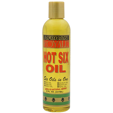 African Royale Hot Six Oil 8oz