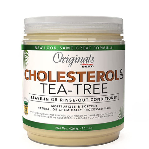 Africas Best Organics Cholesterol Tea-Tree Oil Leave-In Conditioner 15oz