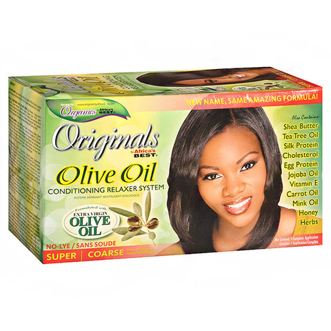 Africa's Best Organics Olive Oil Conditioning Relaxer - Super