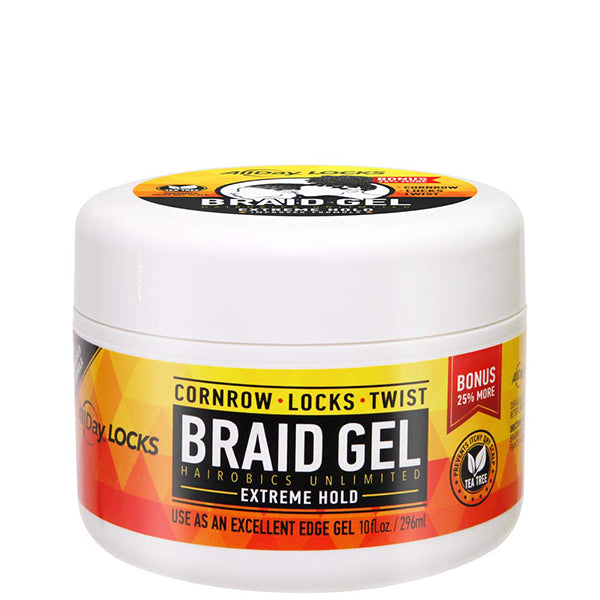 All Day Locks Extreme Hold Braid Gel 5oz