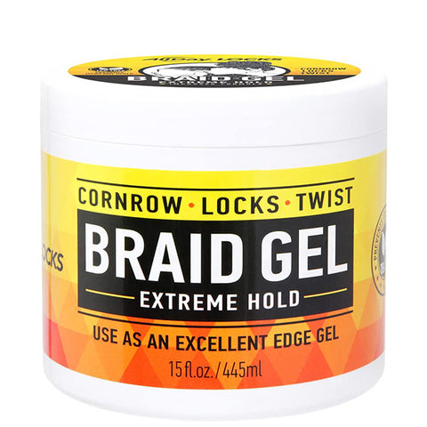 All Day Locks Extreme Hold Braid Gel 5oz