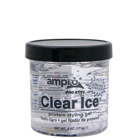 AMPRO Pro Styl Clear Ice Gel Ultra Hold 6oz