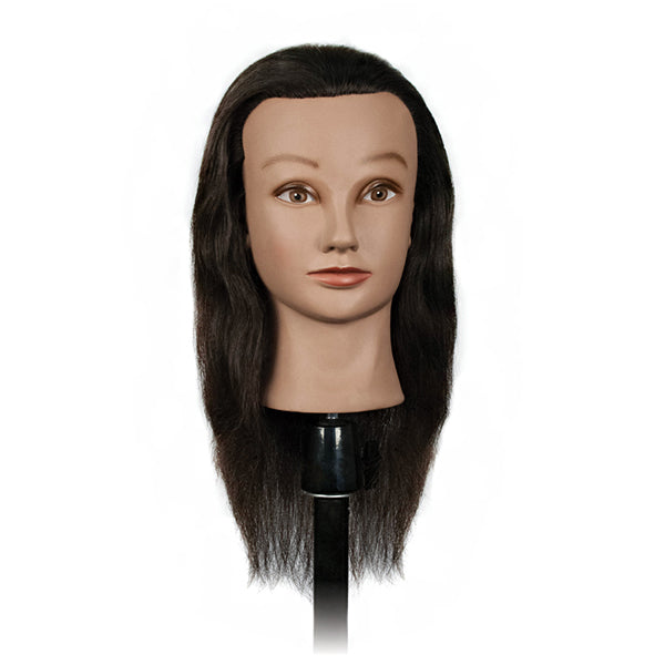 Annie #4894 Hairkins Mannequin Head 20\"-22\" Olivia Human Hair