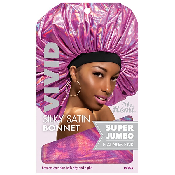 Annie Ms. Remi #3694 Vivid Silky Satin Bonnet Super Jumbo Assorted