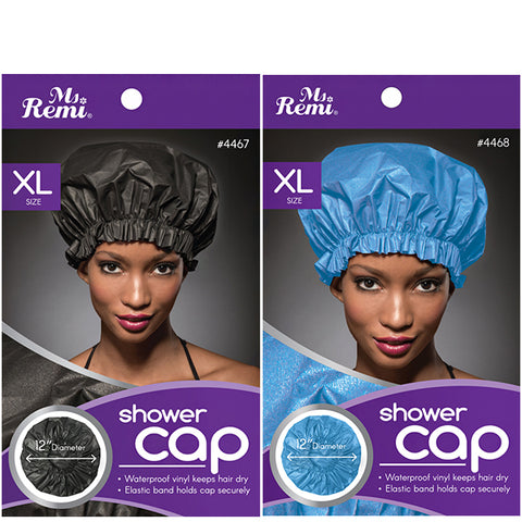 Annie Ms. Remi Shower Cap Extra Large - Black & Assorted
