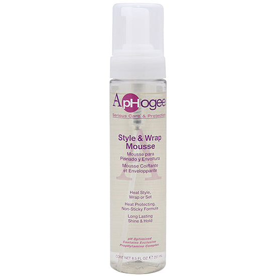 ApHogee Style & Wrap Mousse 8.5oz