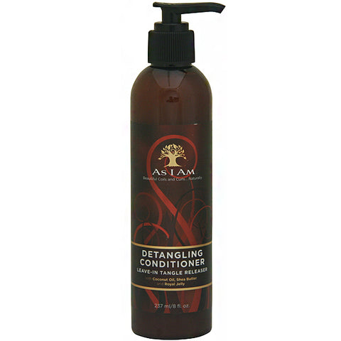 As I Am Detangling Conditioner Leave-In Tangle Releaser 8oz