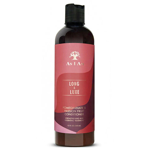 As I Am Long and Luxe Pomegranate & Passion Fruit Conditioner 12oz