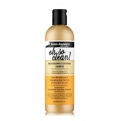 Aunt Jackie''s C & C Oh So Clean Moisturizing & Softening Shampoo 12oz