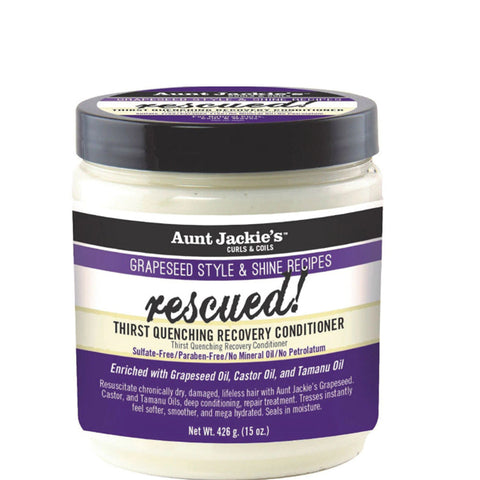 Aunt Jackie's Curls & Coils Grapeseed Recovery Conditioner 15oz
