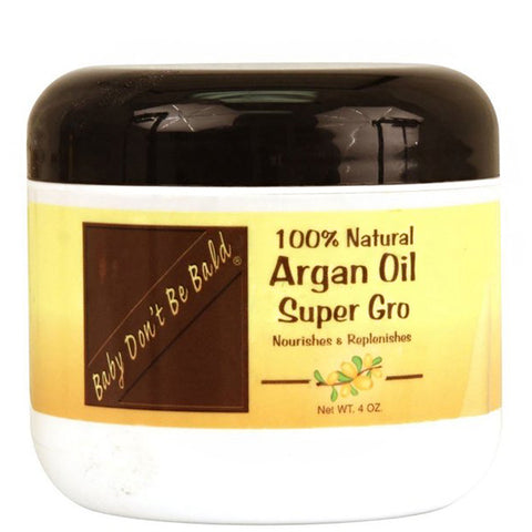 Baby Don't Be Bald 100% Argan Oil Super Gro 4oz