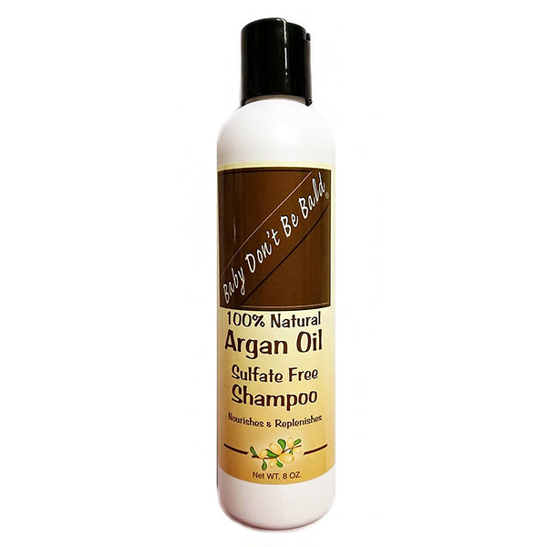 Baby Don't Be Bald 100% Natural Argan Oil Sulfate Free Shampoo 8oz