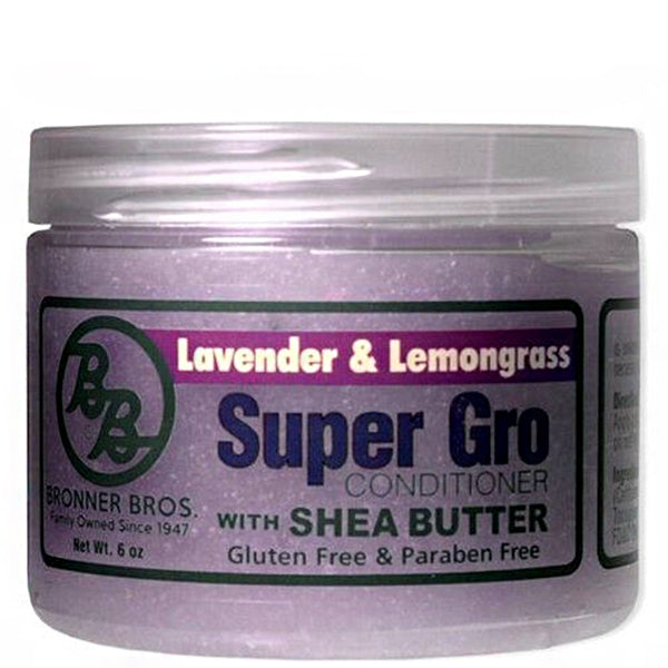 BB Lavender Lemongrass Super Gro Conditioner With Shea Butter 6oz