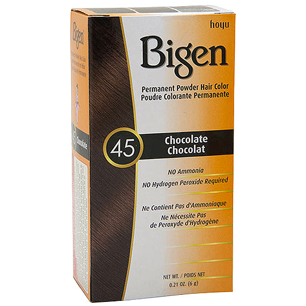 Bigen Powder Hair Color 45 Chocolate