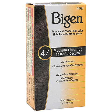 Bigen Powder Hair Color 47 Medium Chestnut