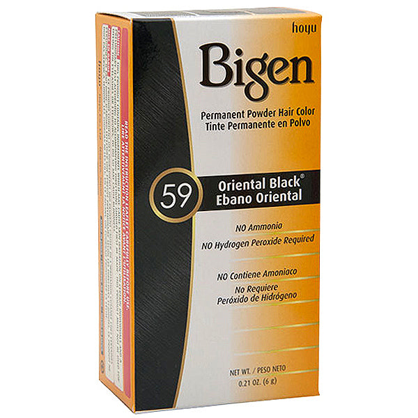 Bigen Powder Hair Color 59 Oriental Black
