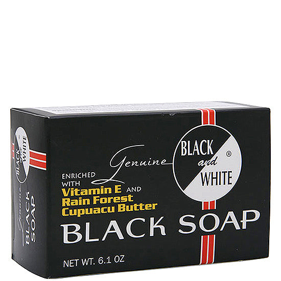 Black and White Black Soap 6.1oz
