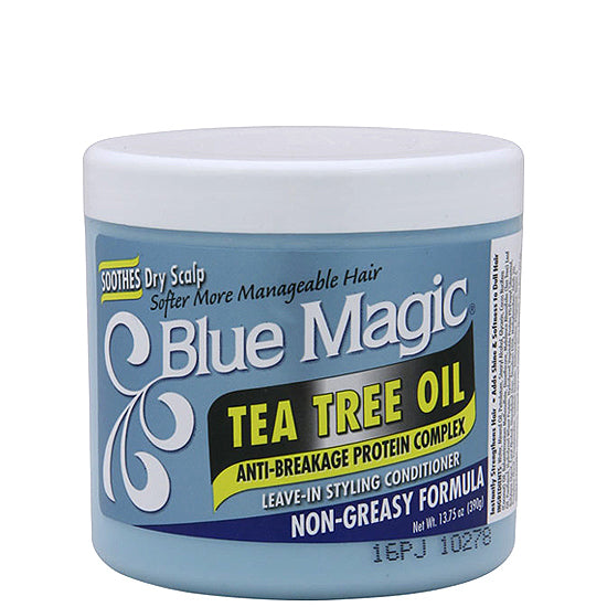 Blue Magic Tea Tree Oil Leave-In Styling Conditioner 13.75oz ...