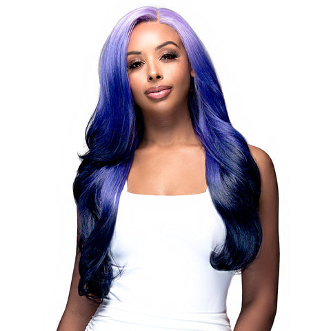 Bobbi Boss Human Hair Blend 13X4 Glueless HD Lace Wig - MBLF400 ADRIE