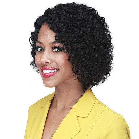 Bobbi Boss Human Hair Wet & Wavy HD Lace  Wig MHLF653 HARRIET