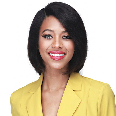 Bobbi Boss Human Hair Wet & Wavy HD Lace  Wig MHLF653 HARRIET