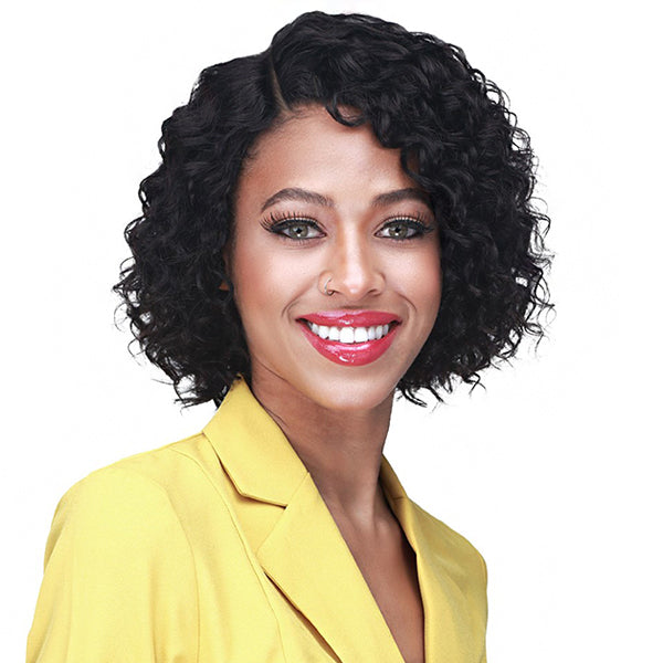 Bobbi Boss Human Hair Wet & Wavy HD Lace  Wig MHLF653 HARRIET