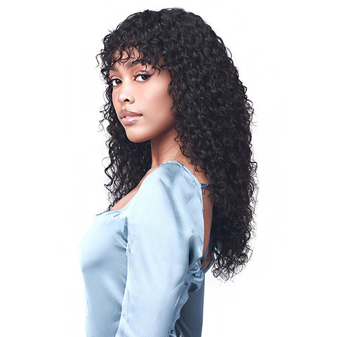 Bobbi Boss Human Hair Wet & Wavy Wig - MH1397 CAROLINA