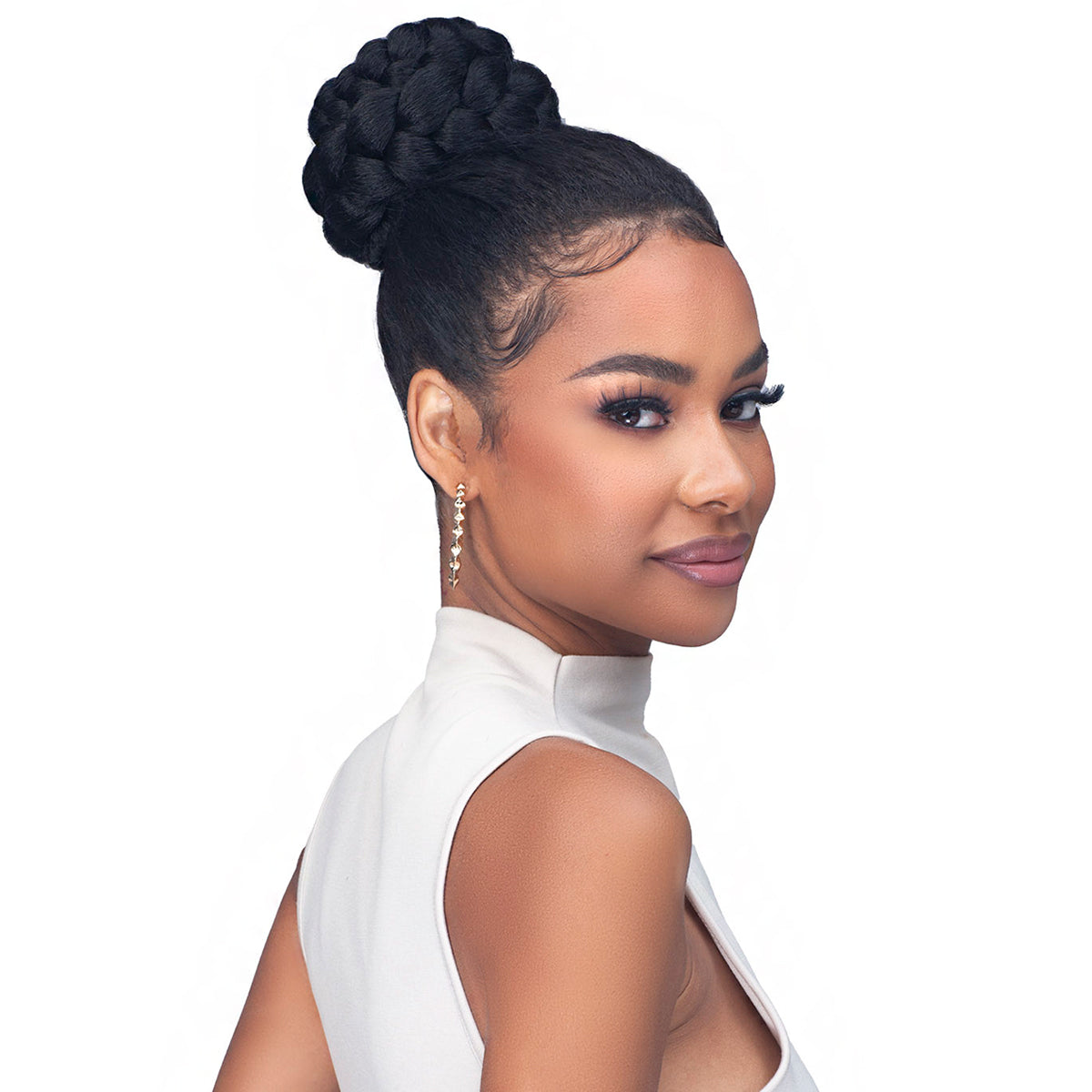 Bobbi Boss Miss Origin Human Hair Blend Ponytail - MOD060 BOX BRAID 40