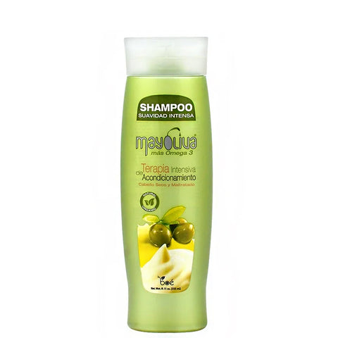 Boe Mayoliva Mas Omega 3 Suavidad Intensa Shampoo 11oz