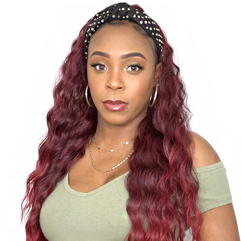 Bon Chunky Rhinestone Knotted Hard Headband