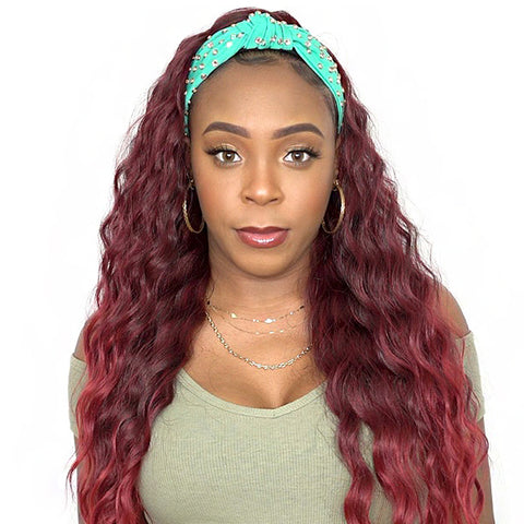 Bon Chunky Rhinestone Knotted Hard Headband