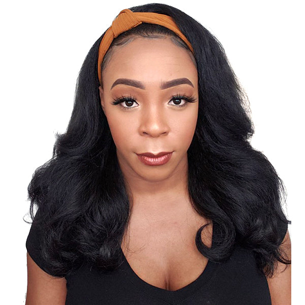 Bon Knotted Wide Knit Turban Headband