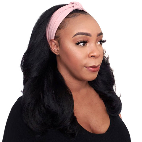Bon Knotted Wide Knit Turban Headband
