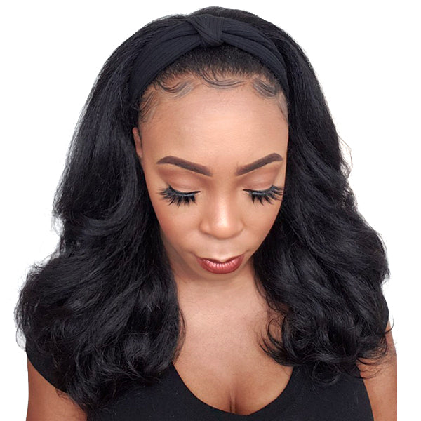 Bon Knotted Wide Knit Turban Headband