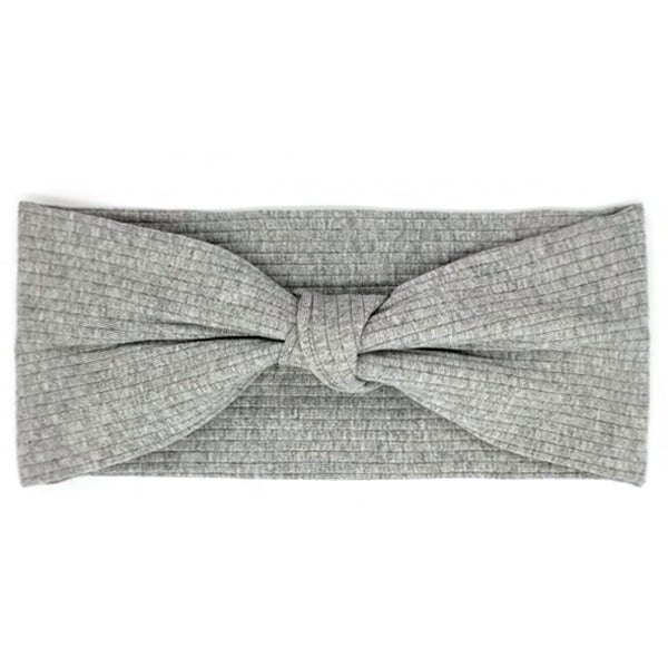 Bon Knotted Wide Knit Turban Headband