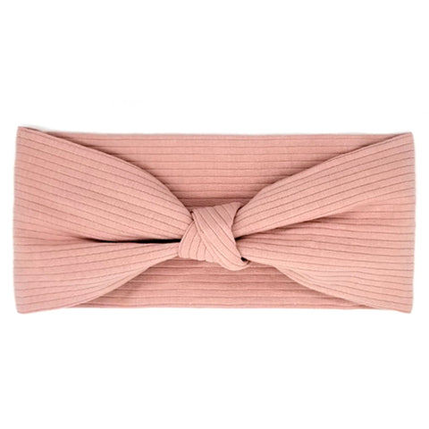 Bon Knotted Wide Knit Turban Headband
