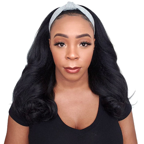 Bon Knotted Wide Knit Turban Headband
