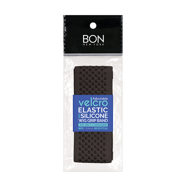 Bon New York Anti-Slip Velcro Wig Grip Elastic Band with Silicone Dot