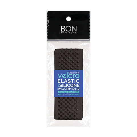 Bon New York Anti-Slip Velcro Wig Grip Elastic Band with Silicone Dot