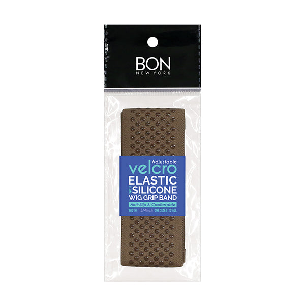 Bon New York Anti-Slip Velcro Wig Grip Elastic Band with Silicone Dot