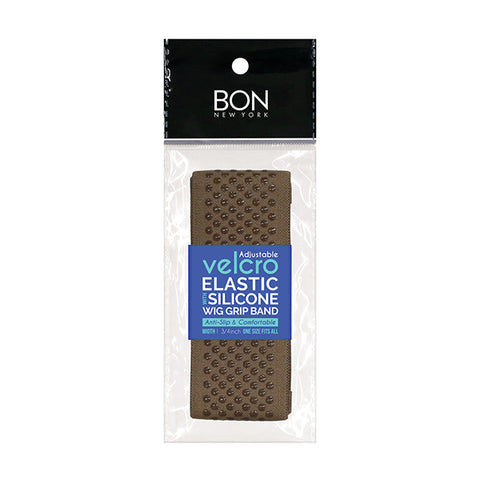 Bon New York Anti-Slip Velcro Wig Grip Elastic Band with Silicone Dot
