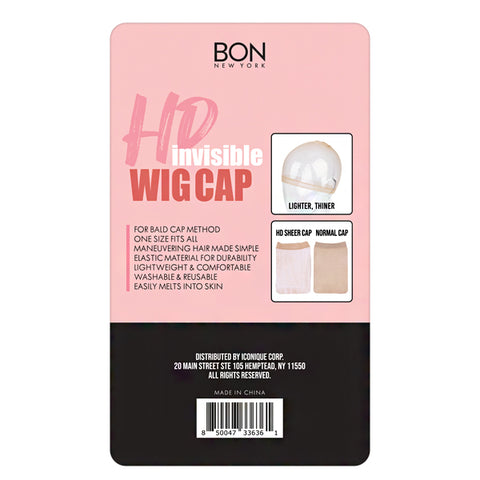 Bon New York Ultra Thin Invisible HD Wig Cap