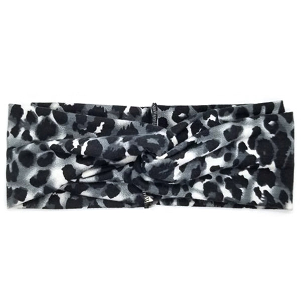 Bon Printed Cotton Criss Cross Turban Headband