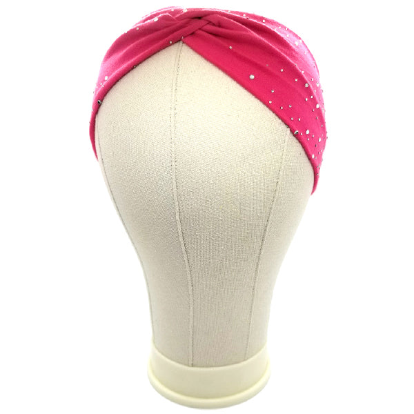 Bon Rhinestone Criss Cross Turban Headband
