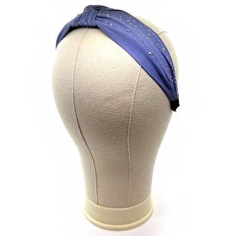 Bon Small Rhinestone Knotted Hard Headband