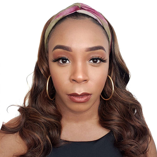 Bon Tie Dye Criss Cross Turban Headband