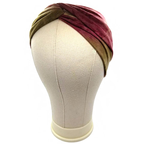 Bon Tie Dye Criss Cross Turban Headband