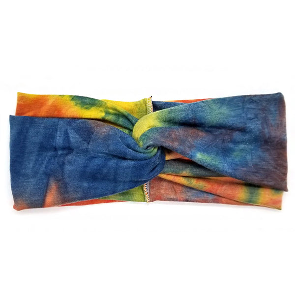 Bon Tie Dye Criss Cross Turban Headband