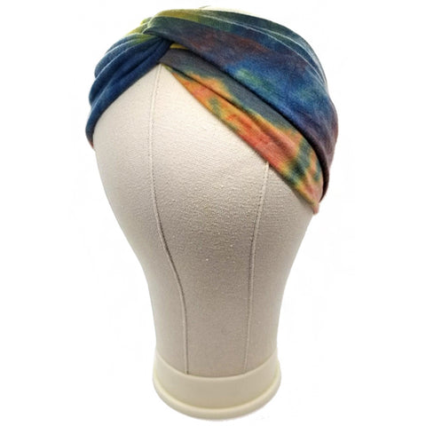 Bon Tie Dye Criss Cross Turban Headband
